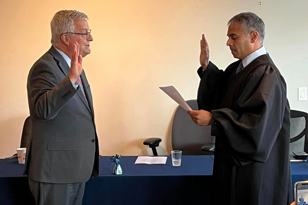 Walker Sworn In